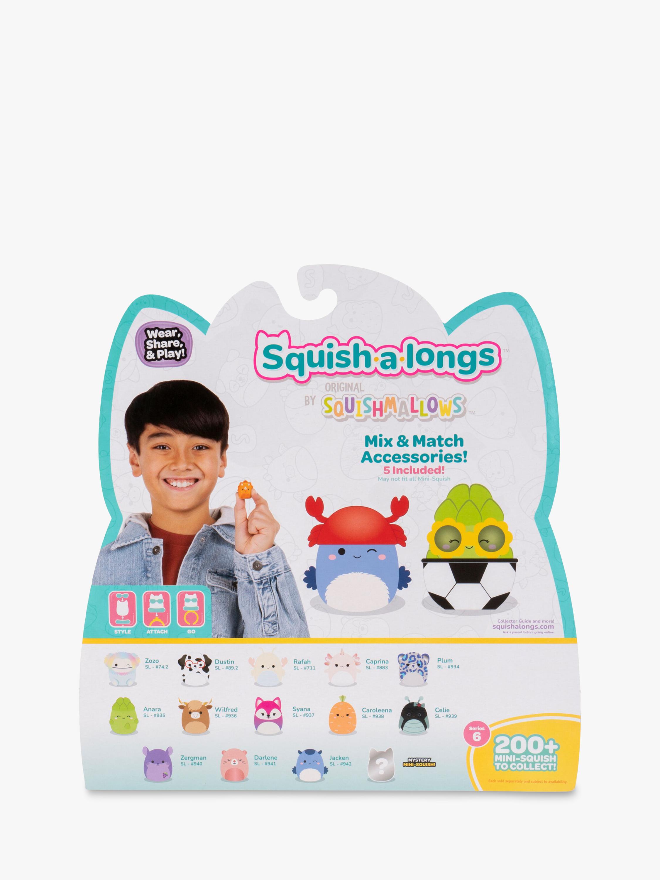 Squishmallows Squish-a-longs mini squish pack 14-pack, imported from the UK