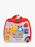 Squishmallows Pokémon Mini-Squish pack of 4 characters, imported from the UK
