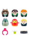 Squishmallows Harry Potter Mini-Squish pack of 6 with accessories, imported from the UK