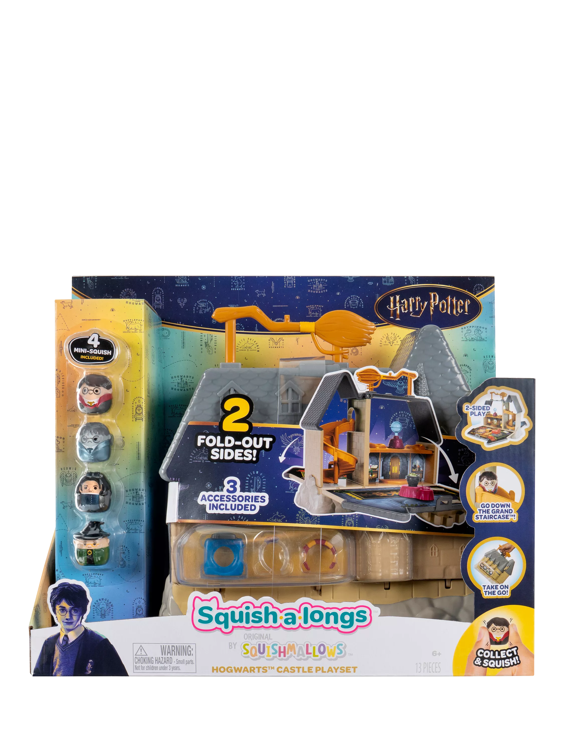 Squishmallows Harry Potter Hogwarts Castle playset, UK version