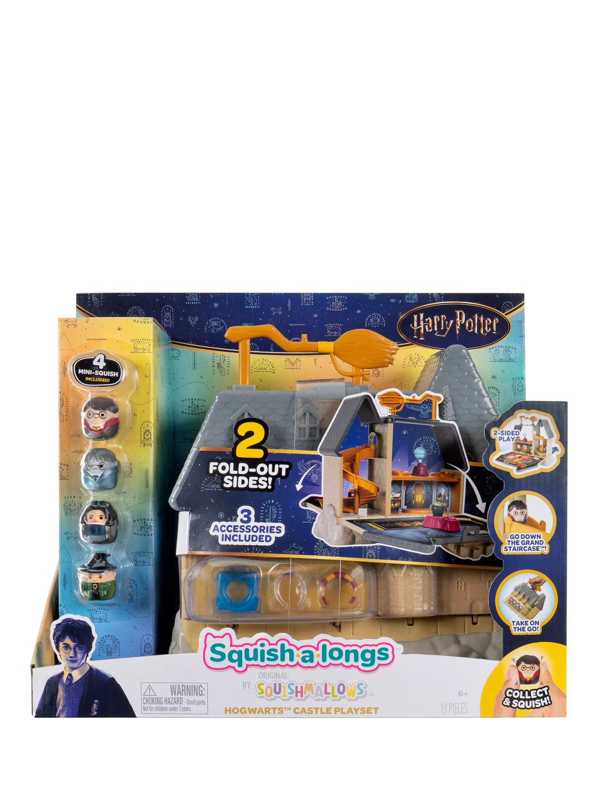 Squishmallows Harry Potter Hogwarts Castle playset, UK version