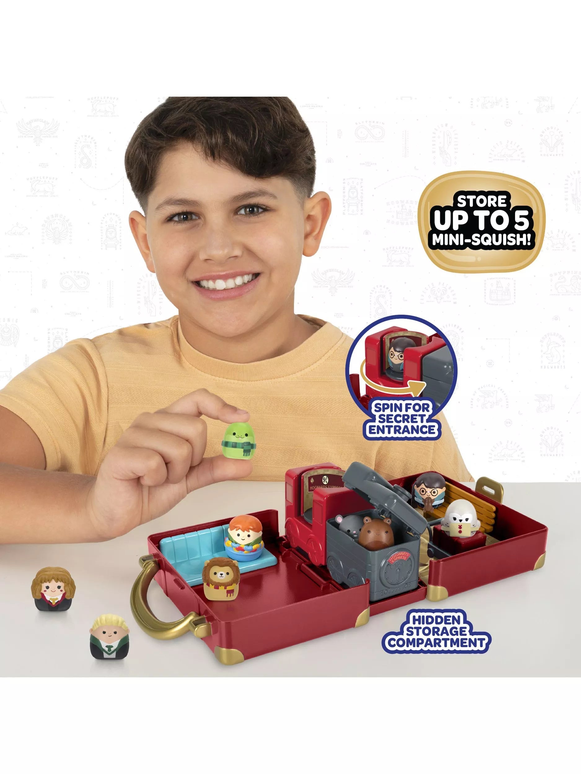 Squishmallows Harry Potter Squish-a-longs playset (British brand)