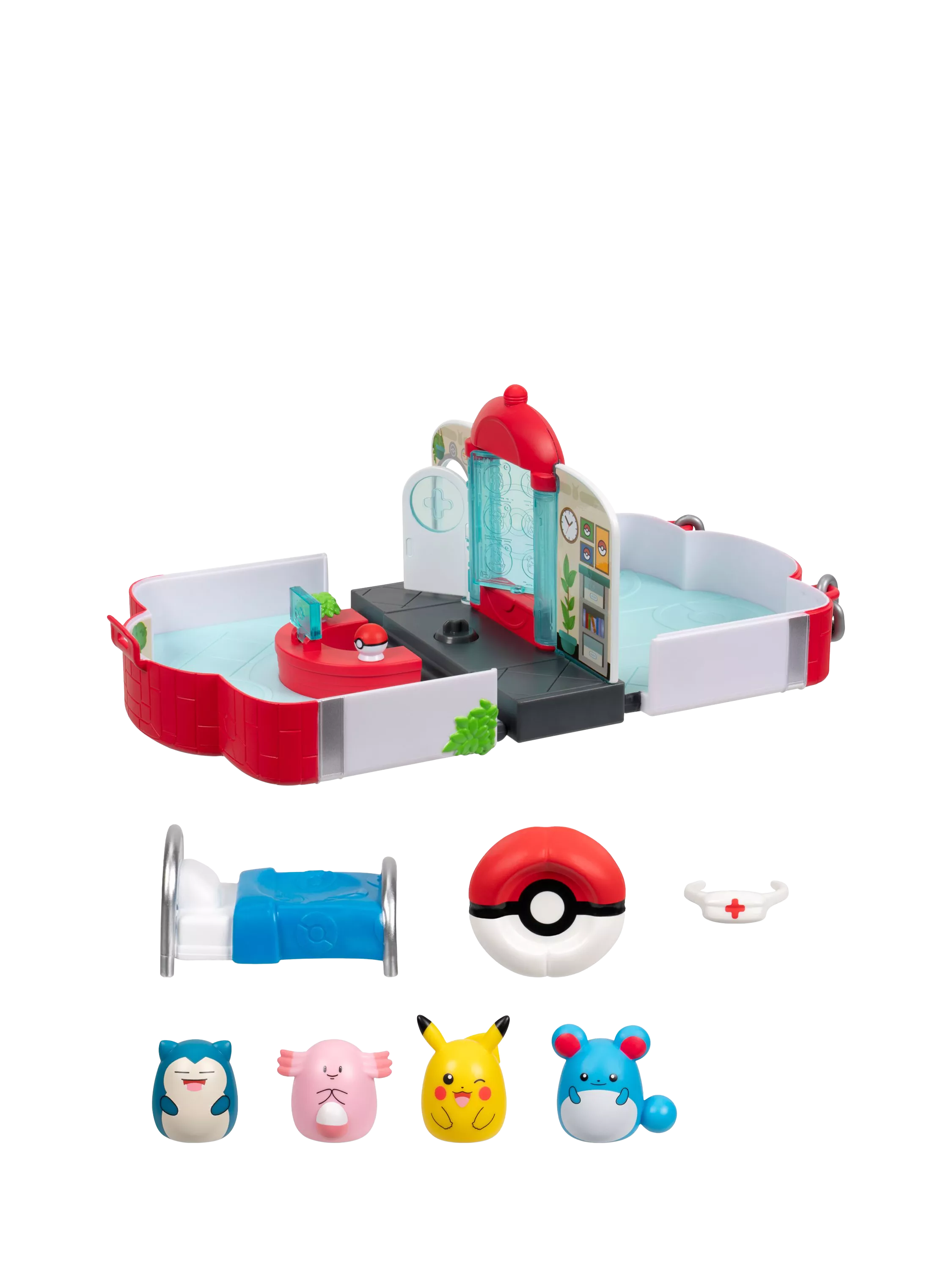 Squishmallows Pokémon Centre playset with Mini-Squish characters, UK version