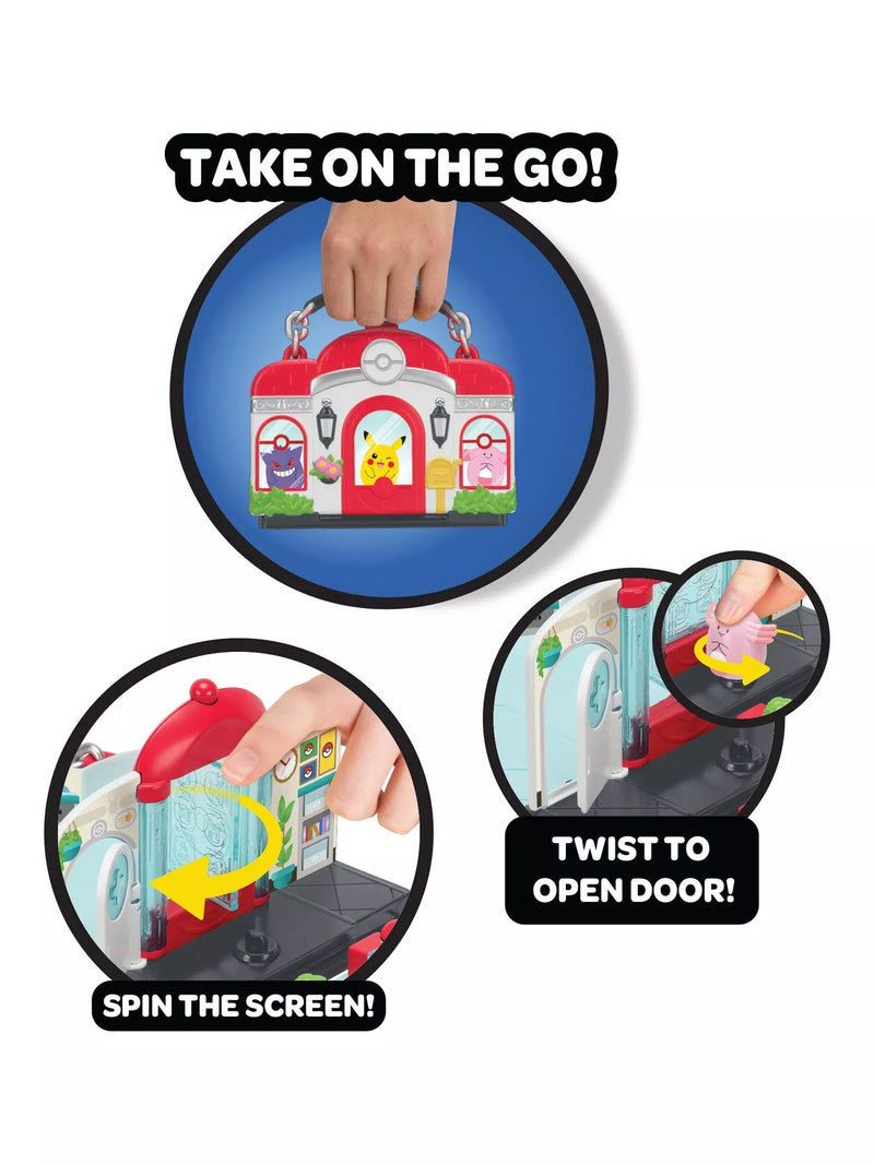 Squishmallows Pokémon Centre playset with Mini-Squish characters, UK version