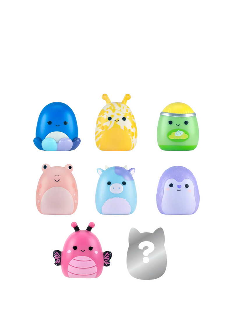 Squishmallows Squish-a-longs Mini-Squish pack of 8 (British brand)