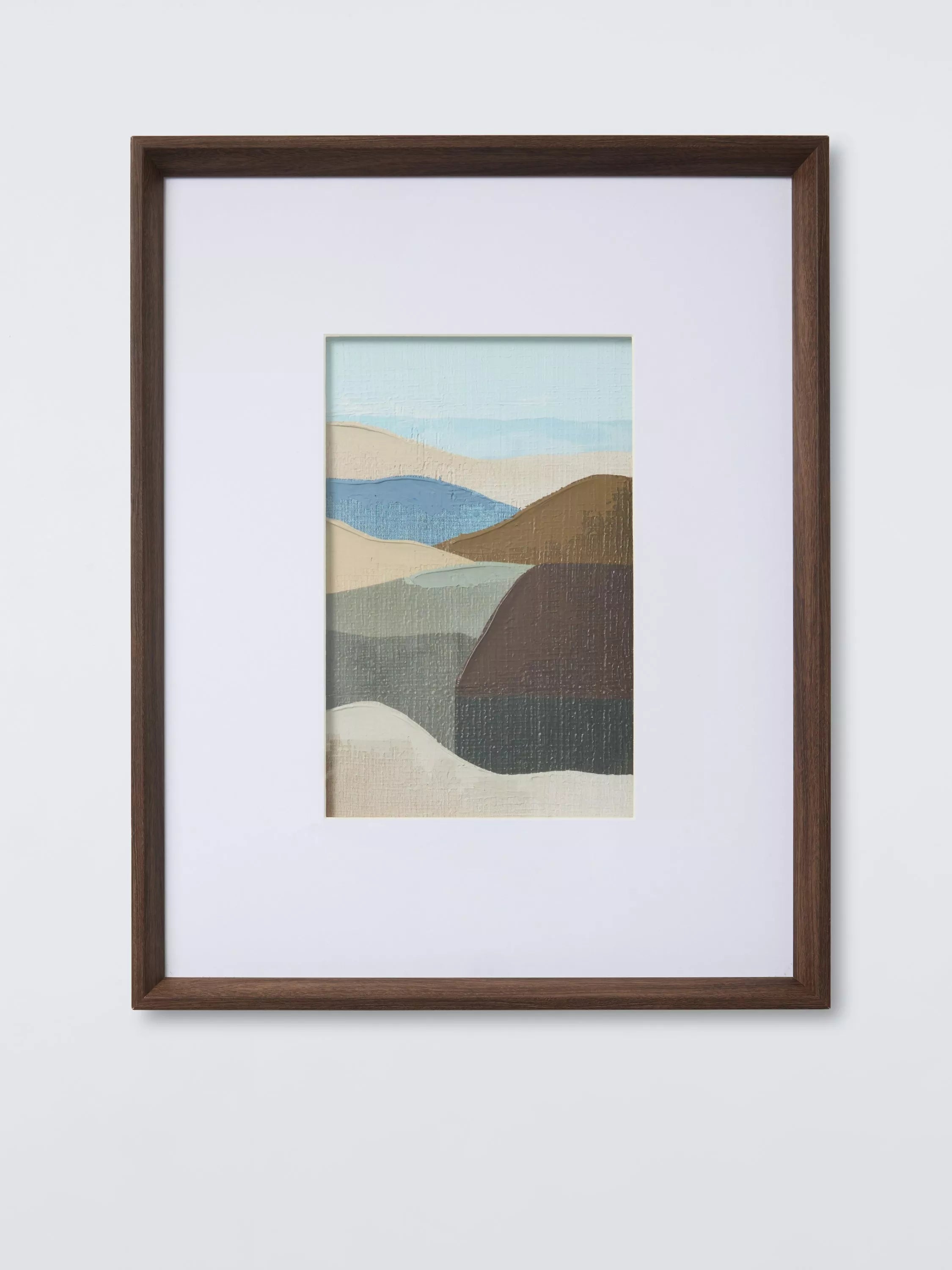 John Lewis abstract view framed print set 40x50cm, UK version