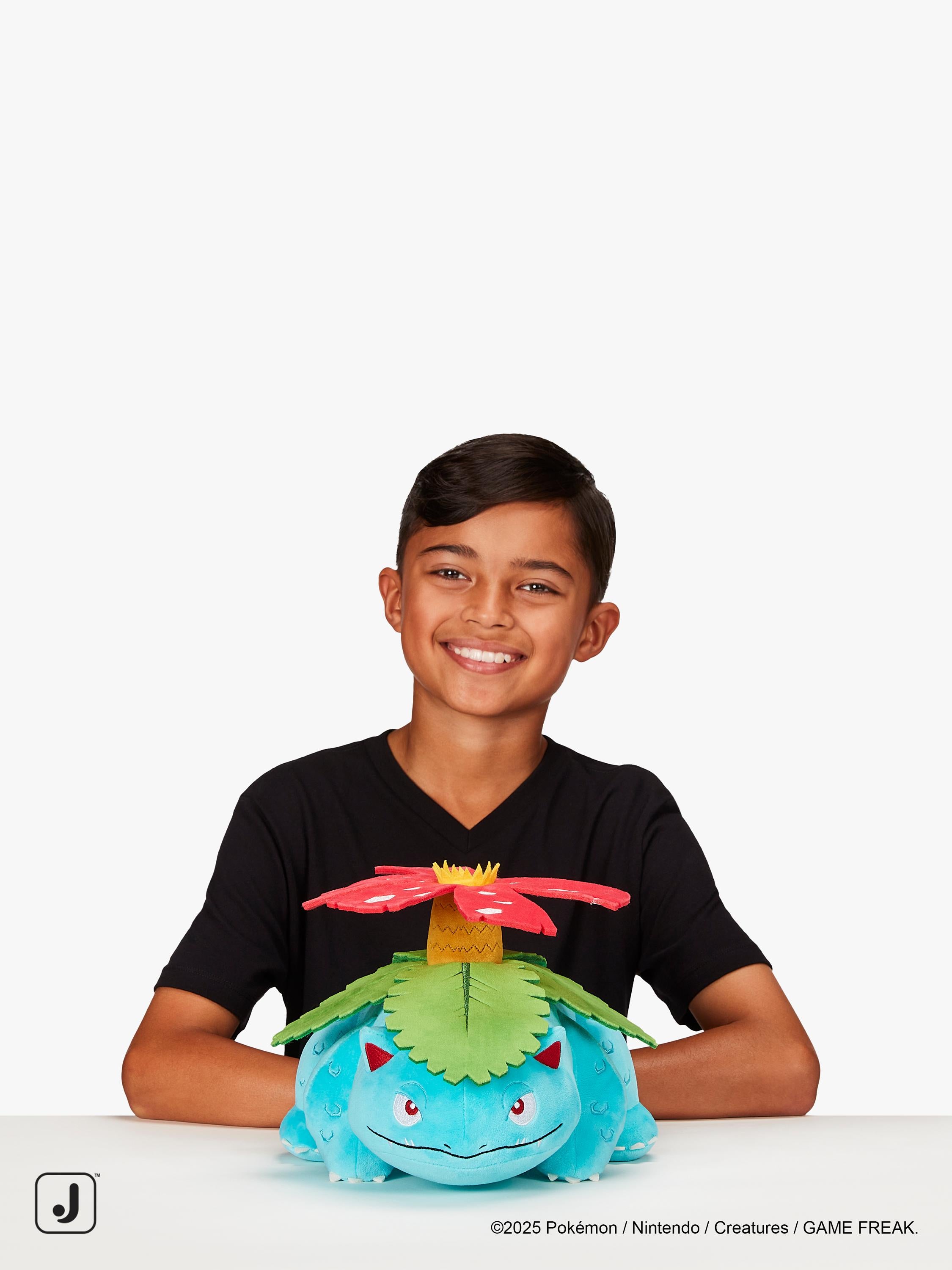 Pokémon Venusaur 12-inch plush toy, UK version