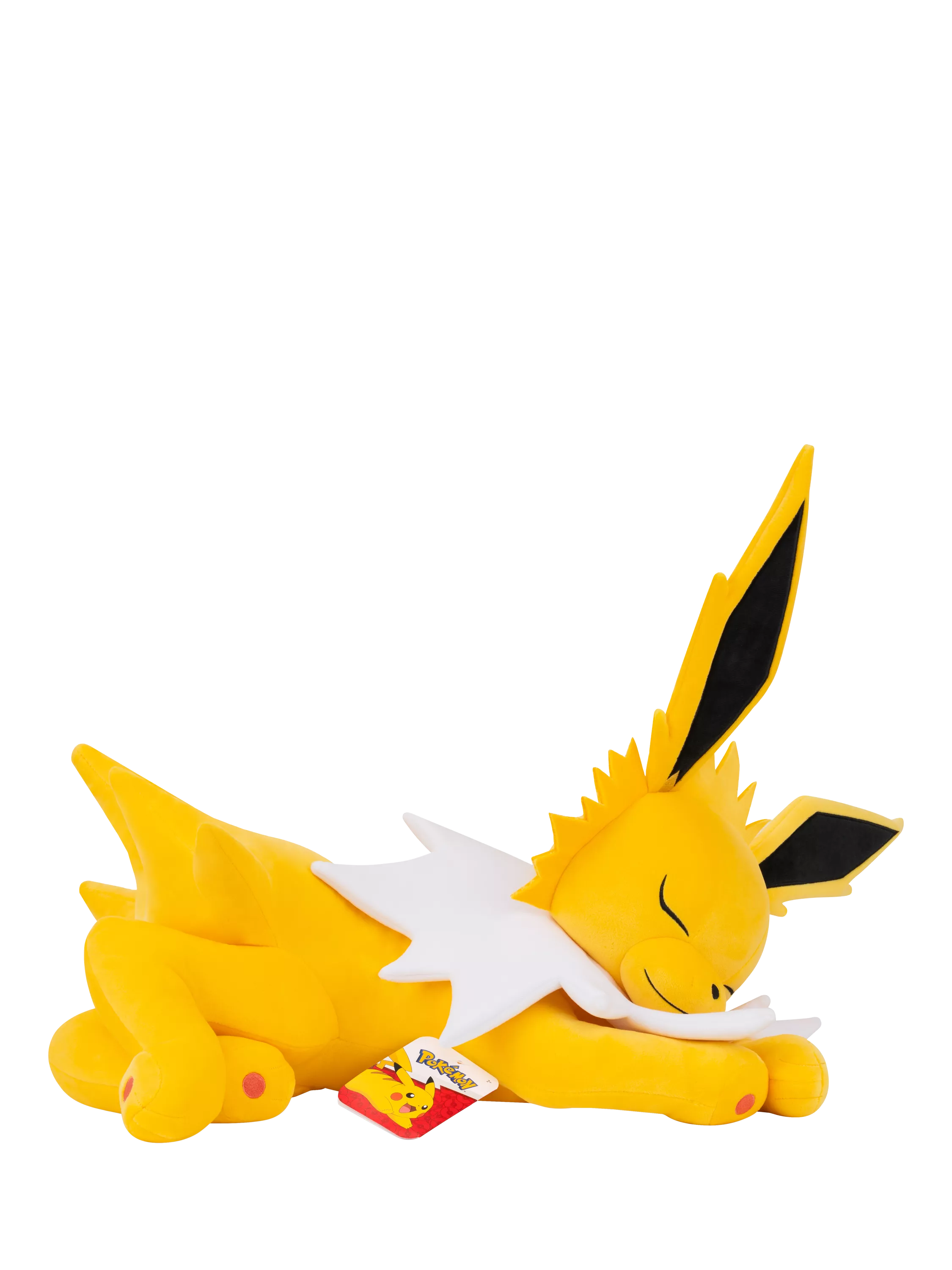 Pokémon sleeping Jolteon plush toy 45cm, imported from the UK