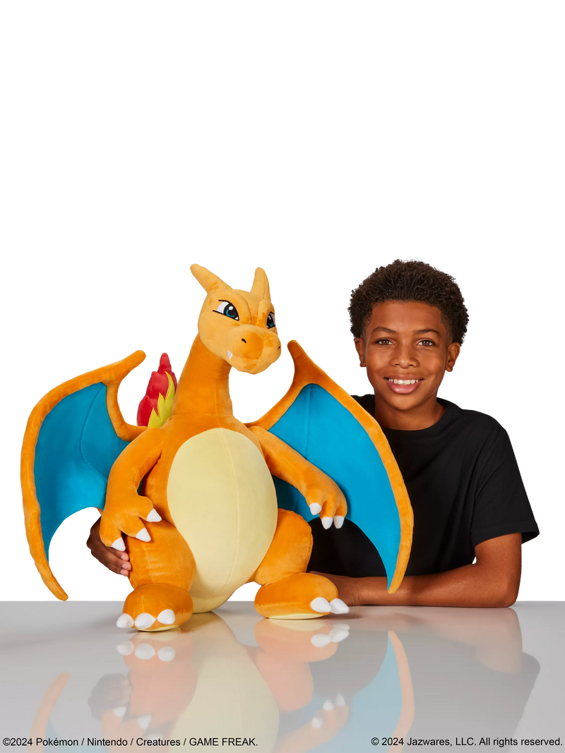 Pokémon plush toy Charizard 24-inch, UK version