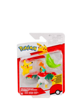 Pokémon battle figures pack of 3 Pikachu Metapod Hawlucha (British brand)