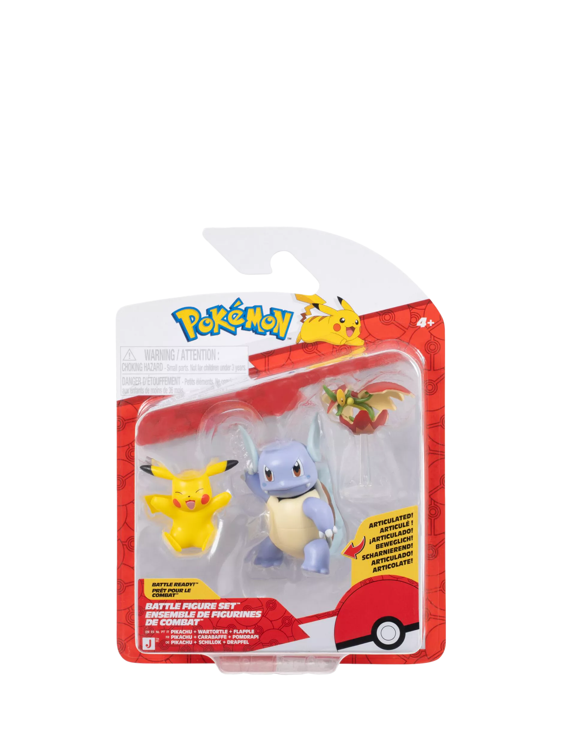 Pokémon action figures battle figure set 3-pack (British brand)
