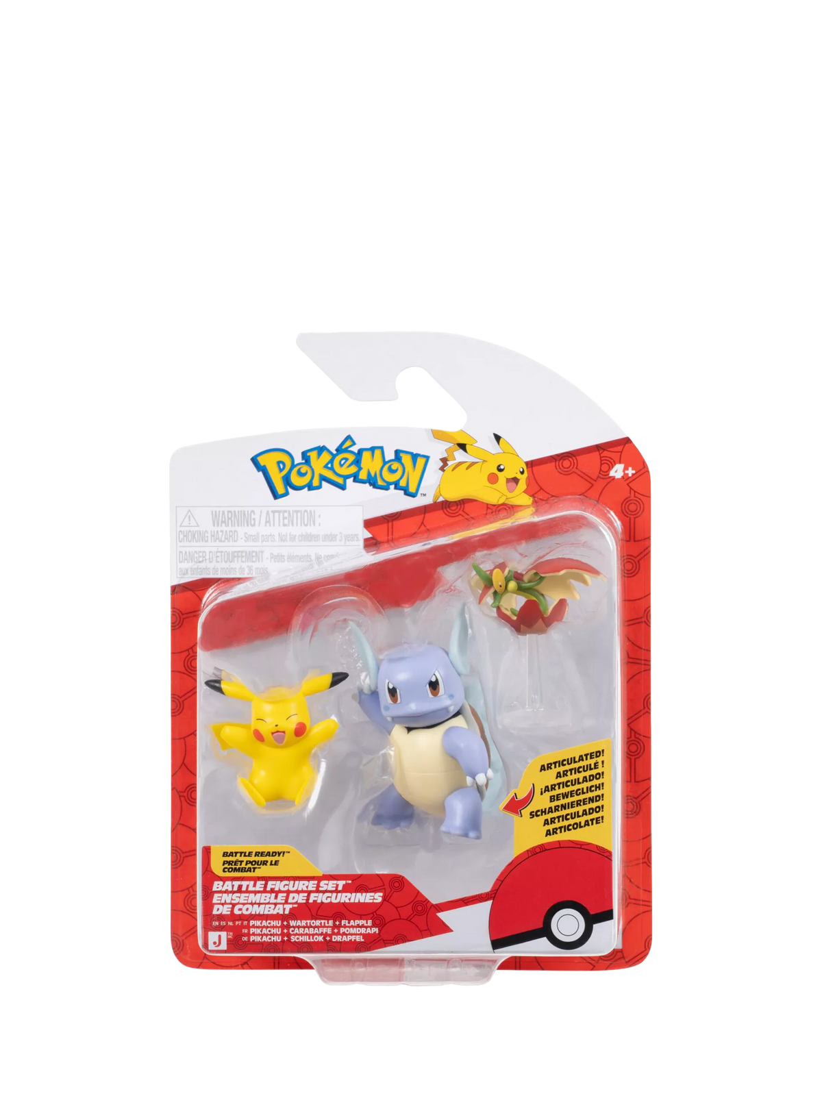 Pokémon action figures battle figure set 3-pack (British brand)