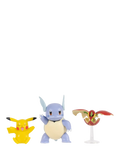 Pokémon action figures battle figure set 3-pack (British brand)