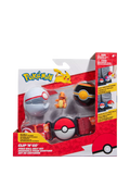 Pokémon Charmander Clip N Go Belt Set with Poké Balls, imported from the UK