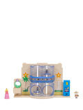 Super Mario diorama set with Princess Peach, Captain Toad figures (British brand)