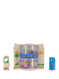 Super Mario diorama set with Princess Peach, Captain Toad figures (British brand)