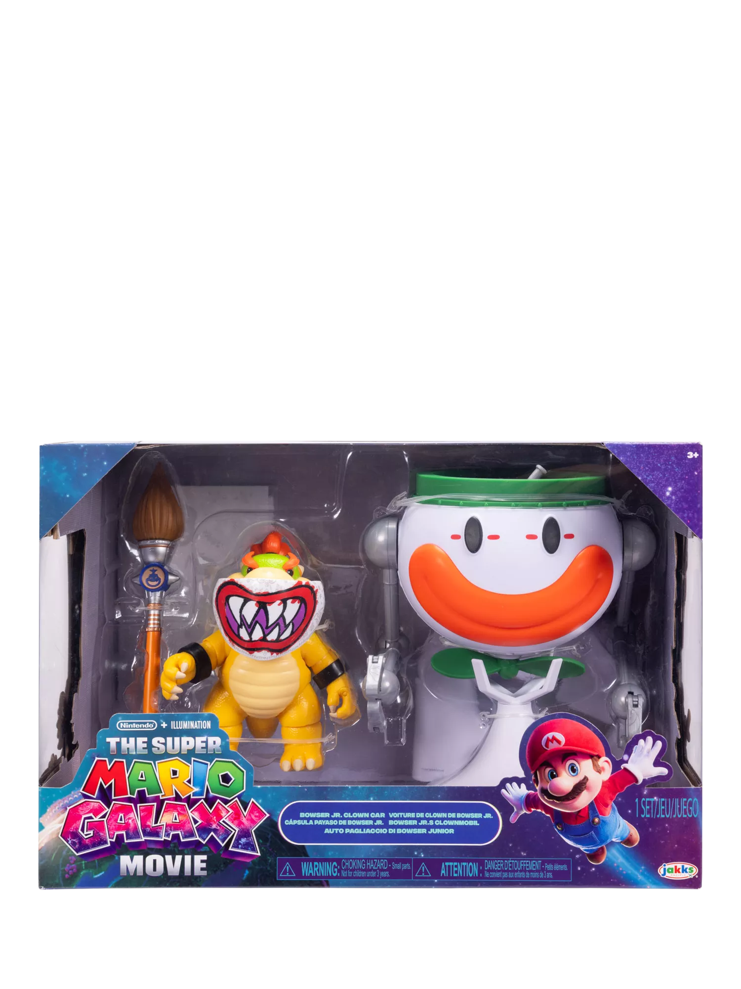 Super Mario Bros. Bowser Jr. with Clown Car, UK version