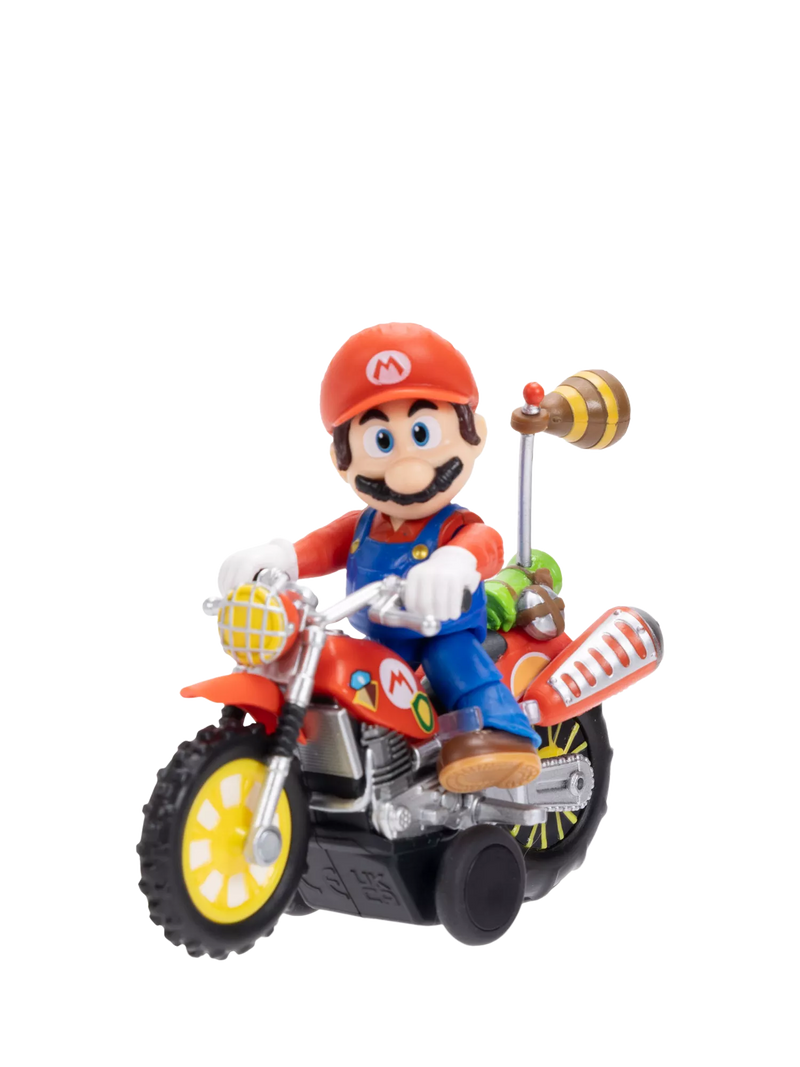 Super Mario Bros. Super Mario Galaxy Movie Mario and Motorcycle Set