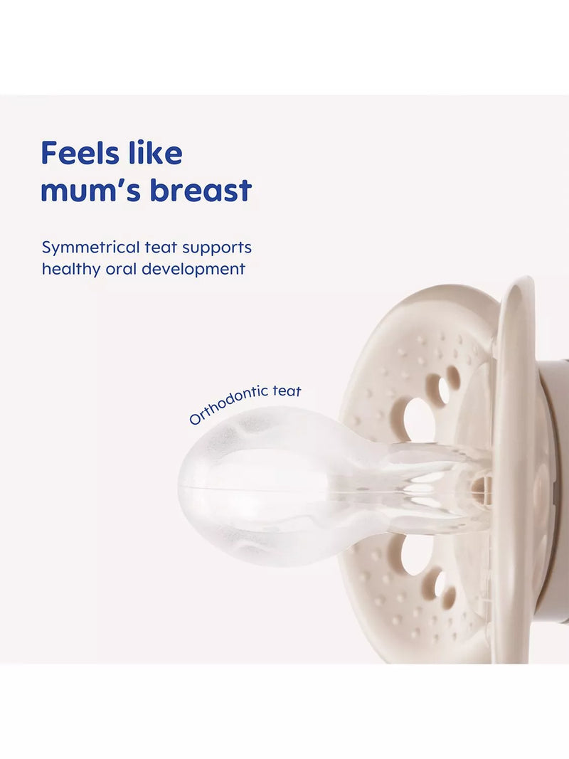 MAM Night Soother pack of 2 pink, imported from the UK