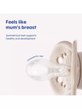 MAM Night Soother pack of 2 pink, imported from the UK