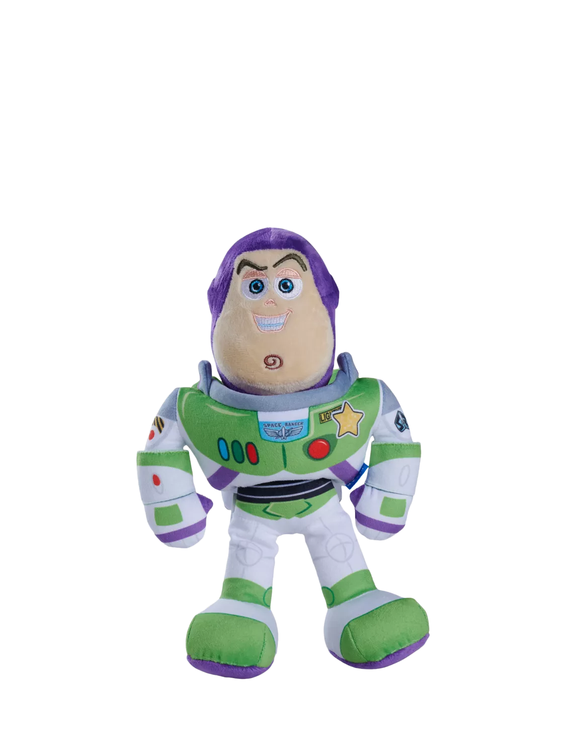Disney Buzz Lightyear plush soft toy 25cm, imported from the UK