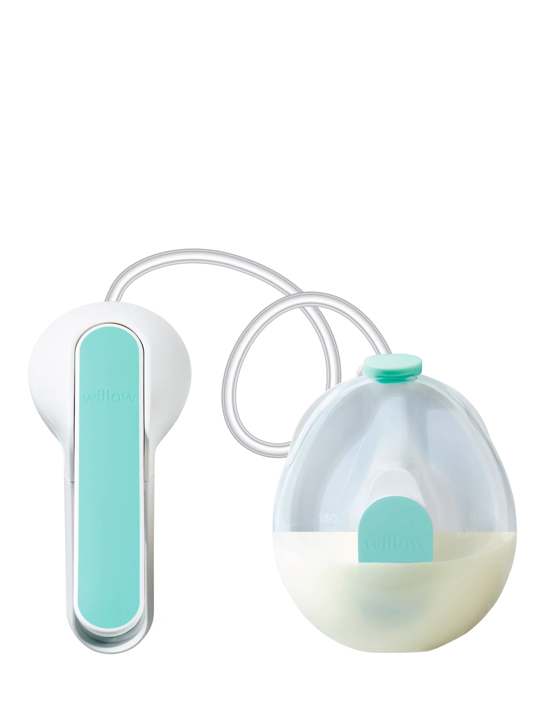 Elvie Wave manual breast pump with ergonomic handle - British product