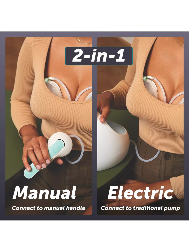 Elvie Wave Double manual breast pump - British product