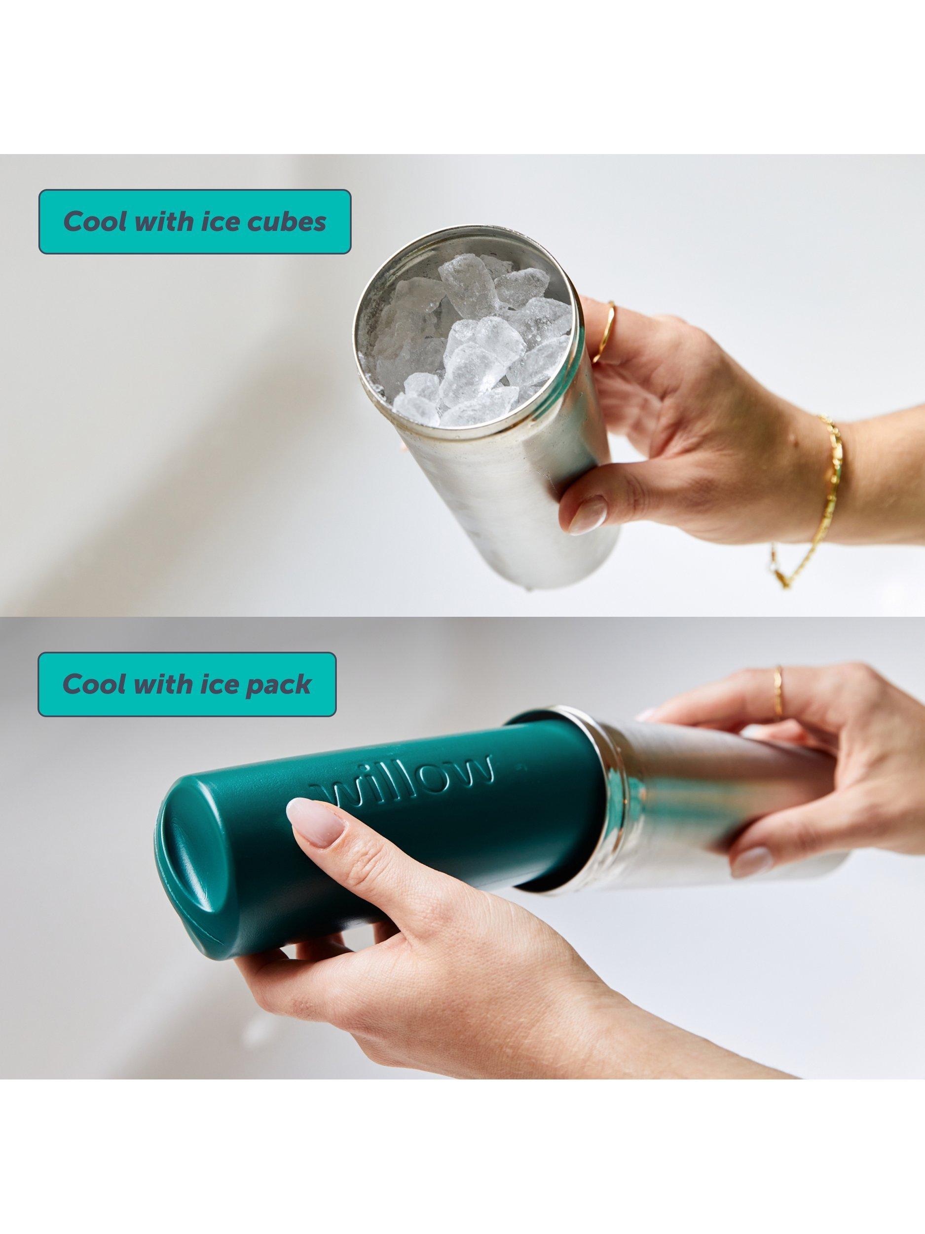Elvie portable breast milk cooler teal (British brand)