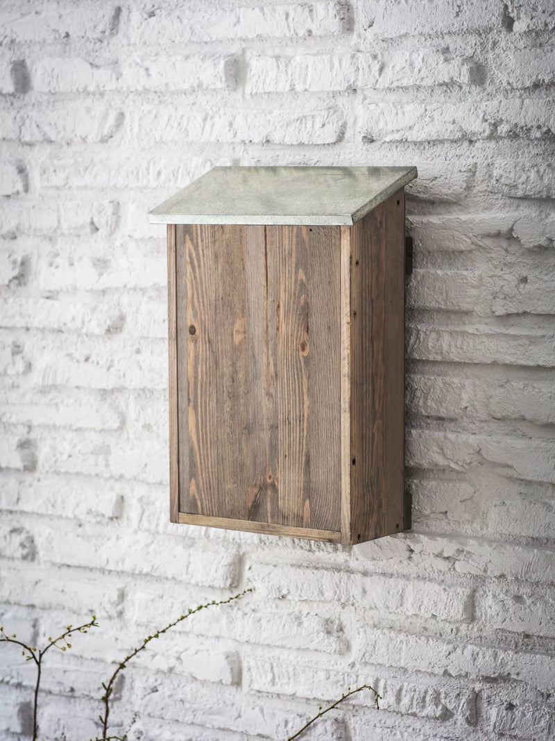 Garden Trading Aldsworth spruce wood post box, imported from the UK