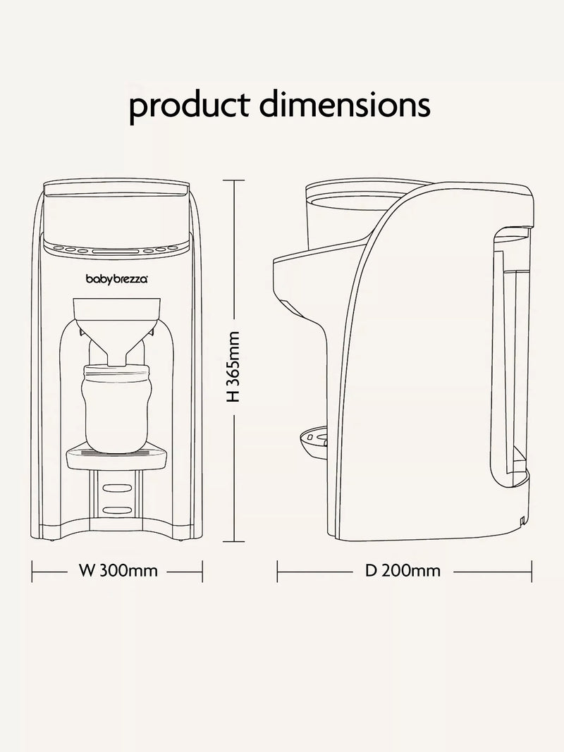 Baby Brezza Formula Pro Advanced formula machine, UK version