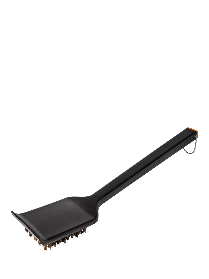 Traeger BBQ grill cleaning brush with Palmyra bristles, imported from the UK