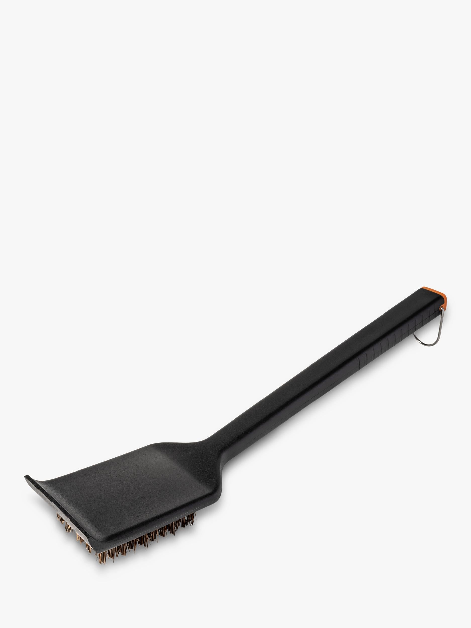 Traeger BBQ grill cleaning brush with Palmyra bristles, imported from the UK