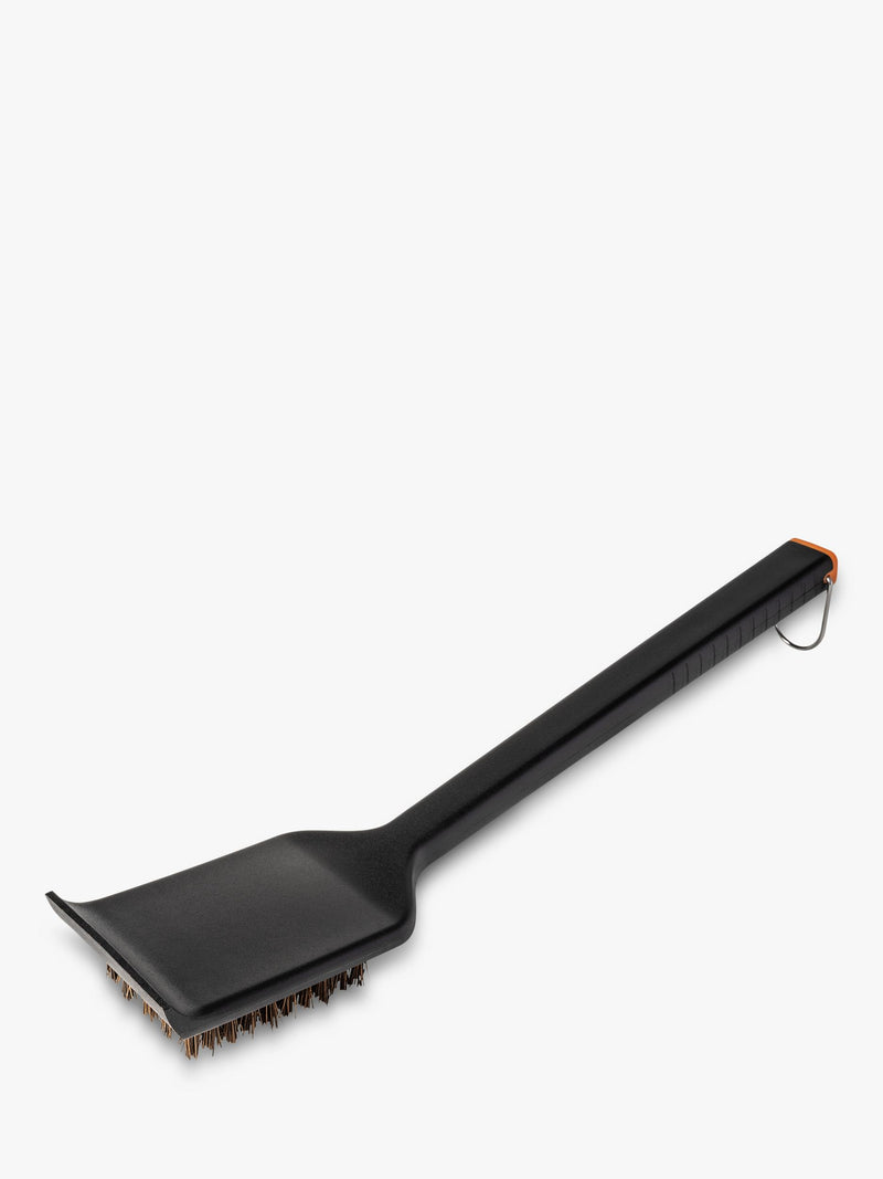 Traeger BBQ grill cleaning brush with Palmyra bristles, imported from the UK