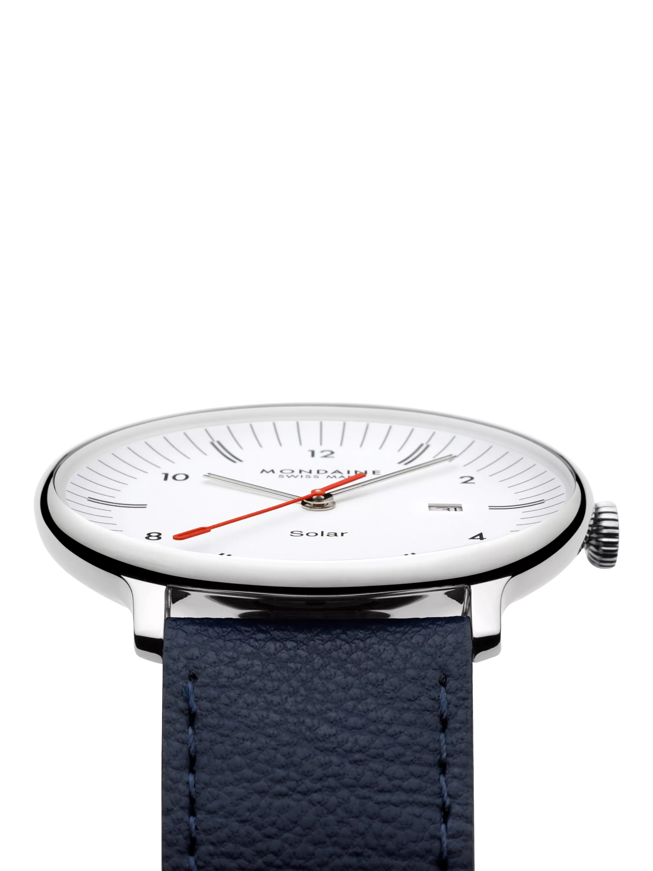 Mondaine men's Doppio solar watch 41mm (British brand)