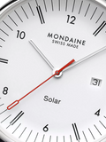 Mondaine men's Doppio solar watch 41mm (British brand)