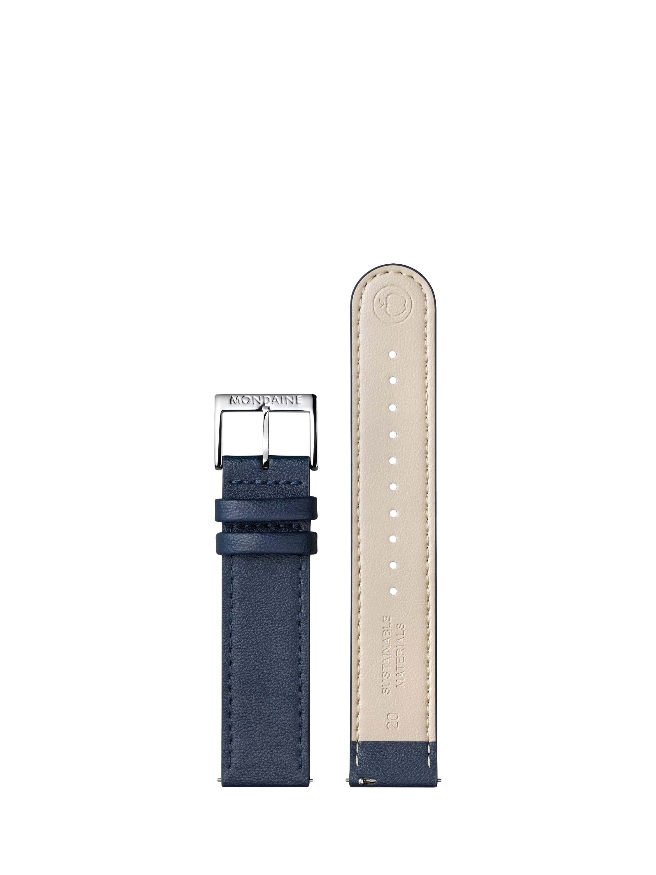 Mondaine men's Doppio solar watch 41mm (British brand)