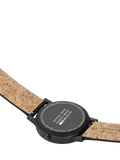 Mondaine Essence Solar watch men's 41mm black nylon strap, imported from the UK