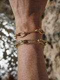 Shyla Matera Interlock Bracelet Gold - British product