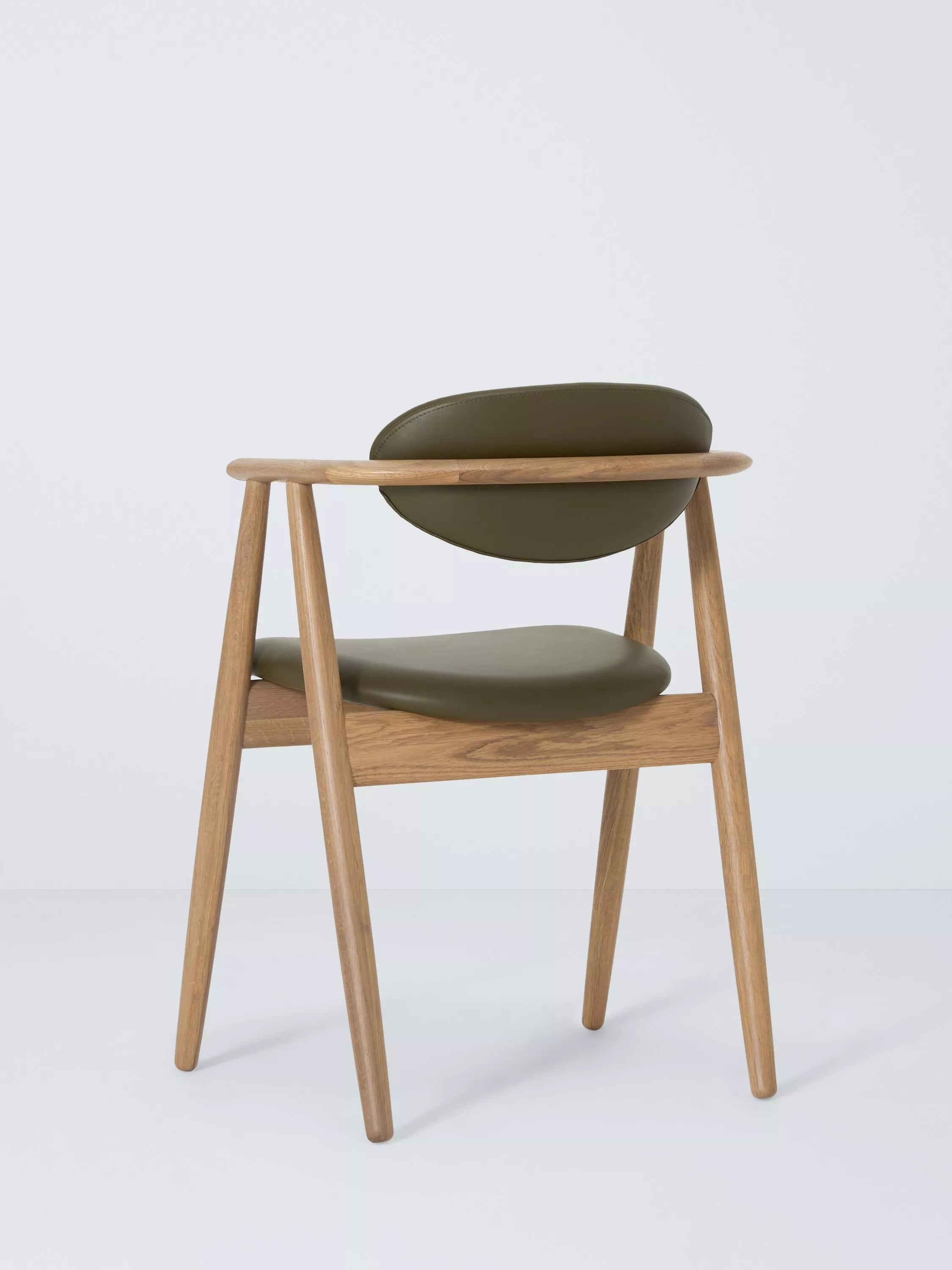 John Lewis Ida frame dining chair oak olive (British brand)