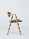John Lewis Ida frame dining chair oak olive (British brand)