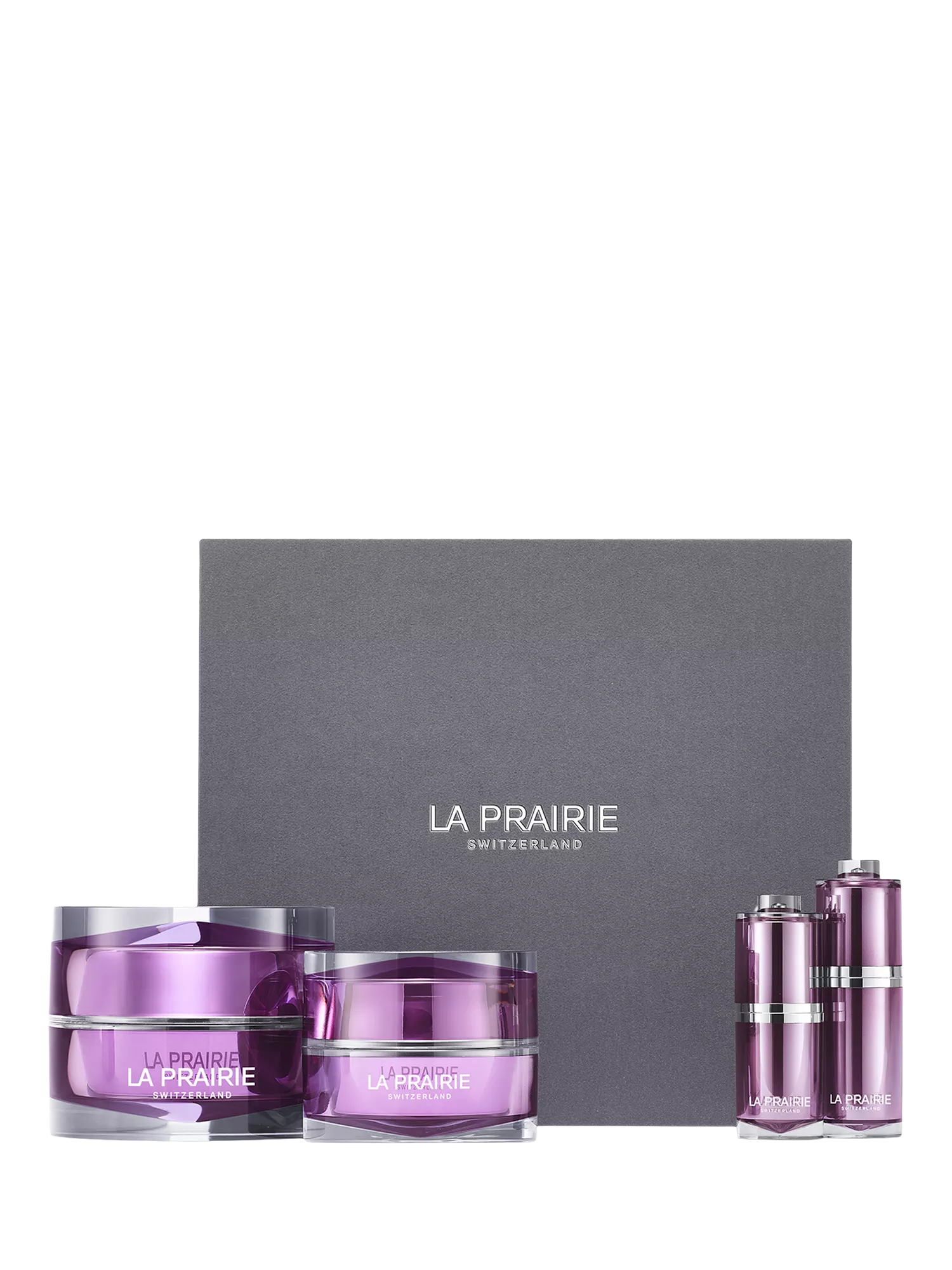 La Prairie Platinum Rare skincare gift set, UK version