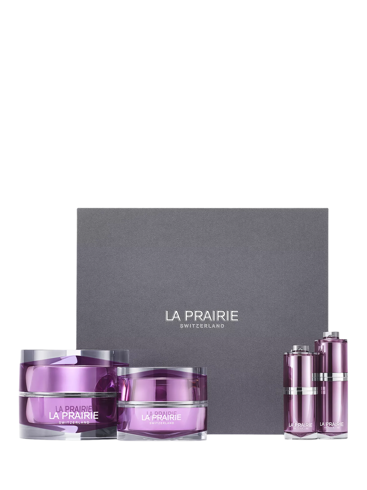 La Prairie Platinum Rare skincare gift set, UK version
