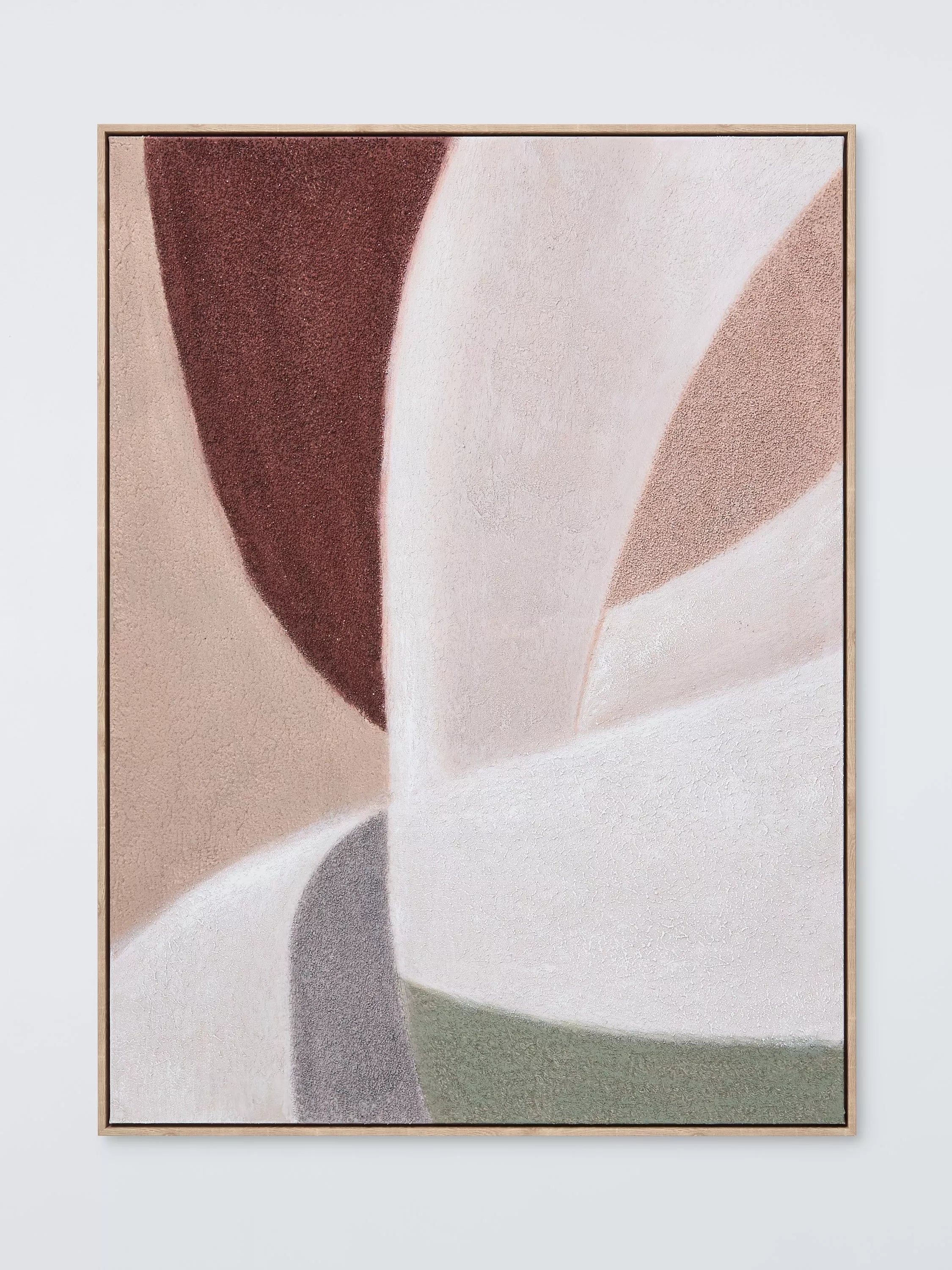 John Lewis Scandi Shapes abstract canvas print 100x75cm (British brand)