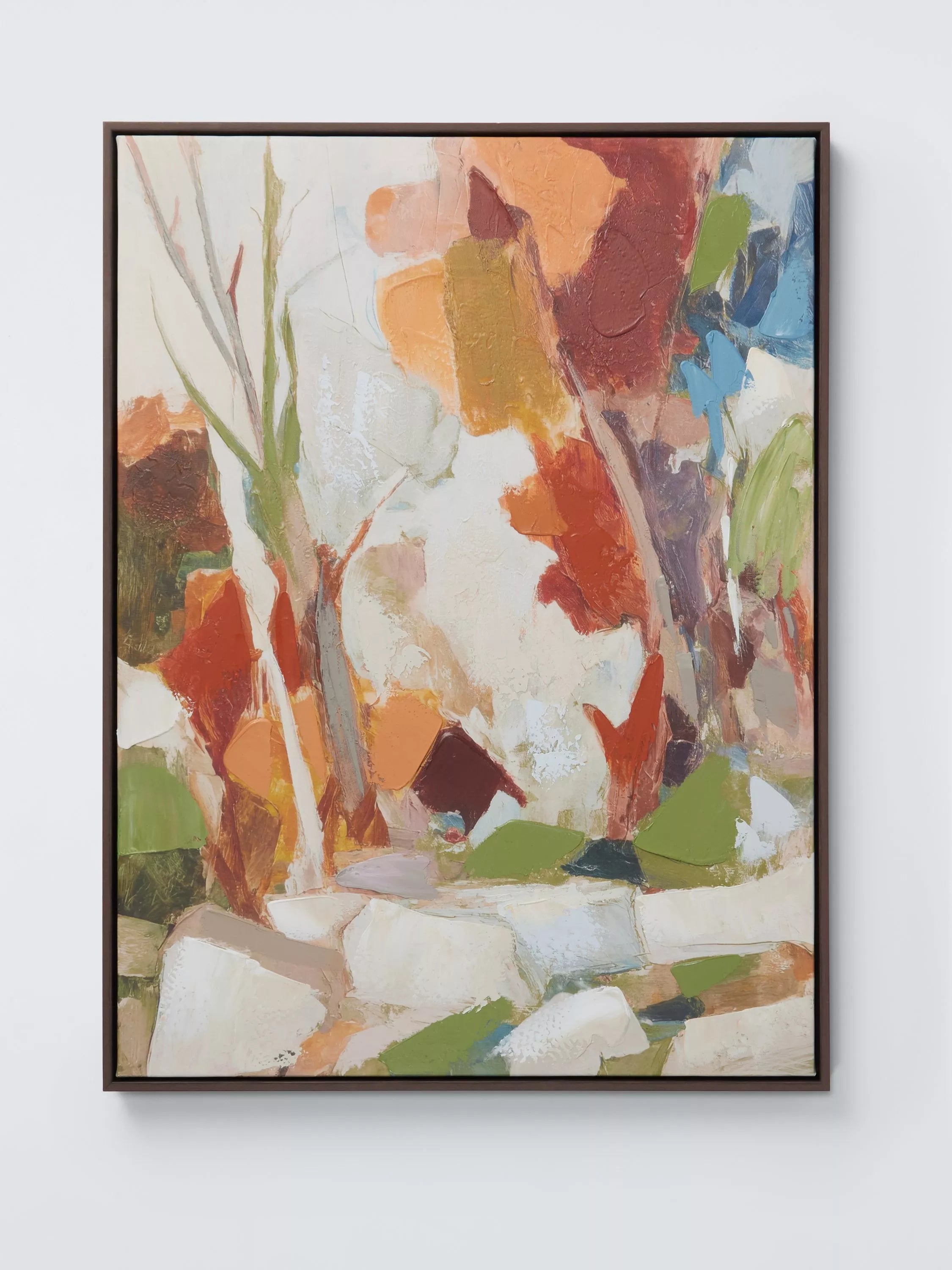 John Lewis Woodland Reverie abstract canvas 80x60cm - British product