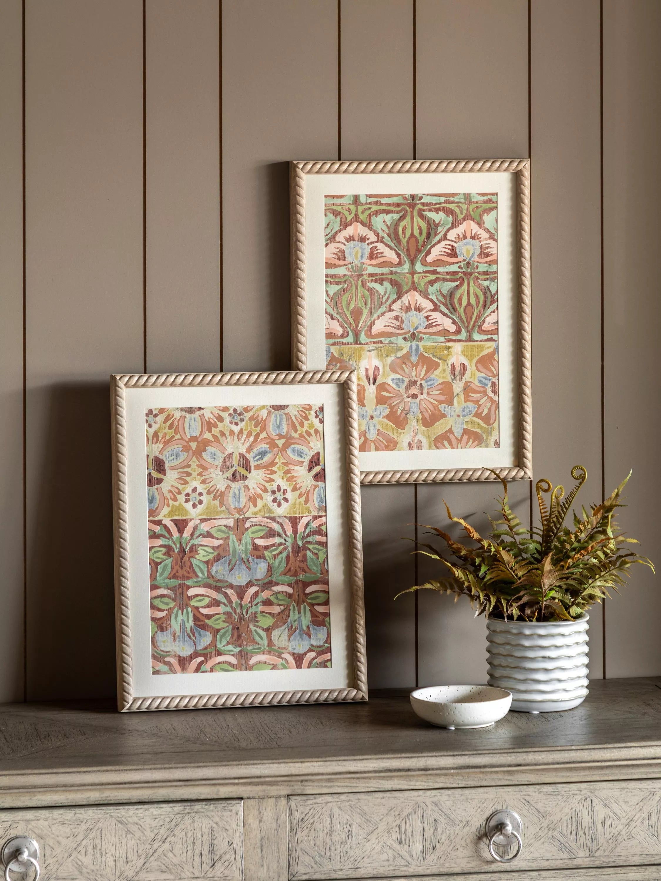 John Lewis floral print set of two 40x30cm, UK version
