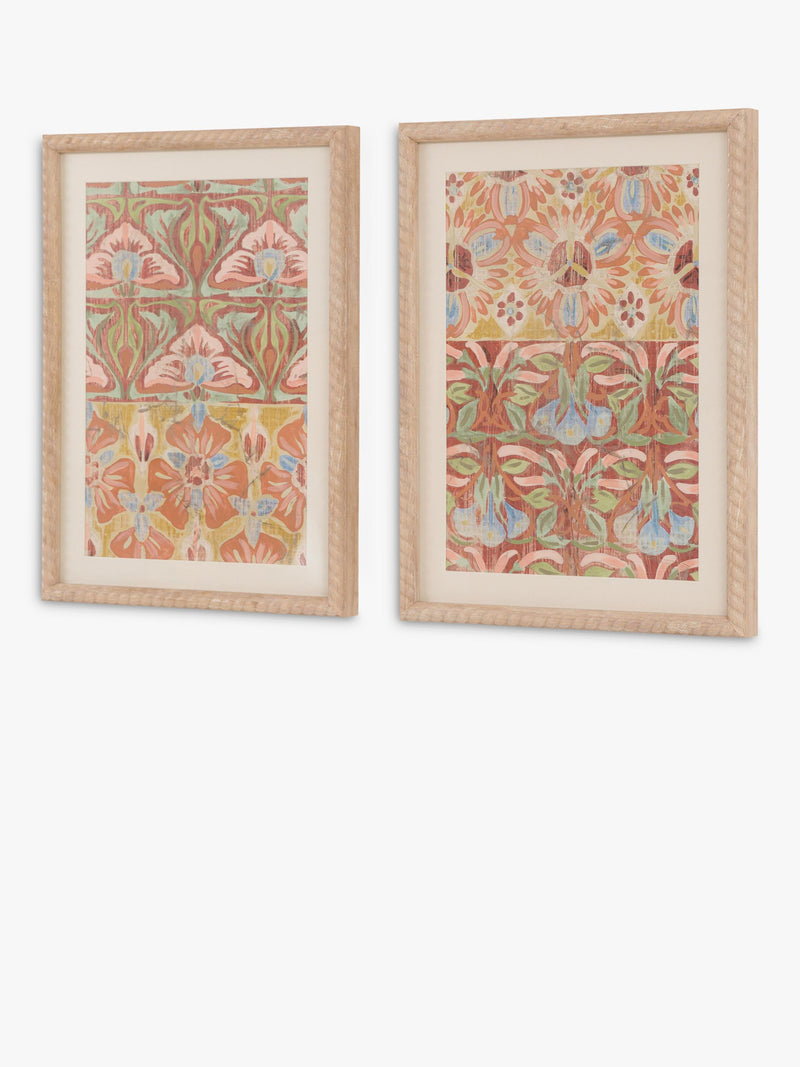 John Lewis floral print set of two 40x30cm, UK version
