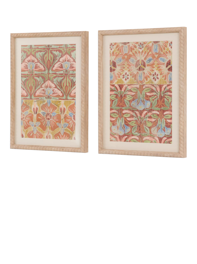 John Lewis floral print set of two 40x30cm, UK version