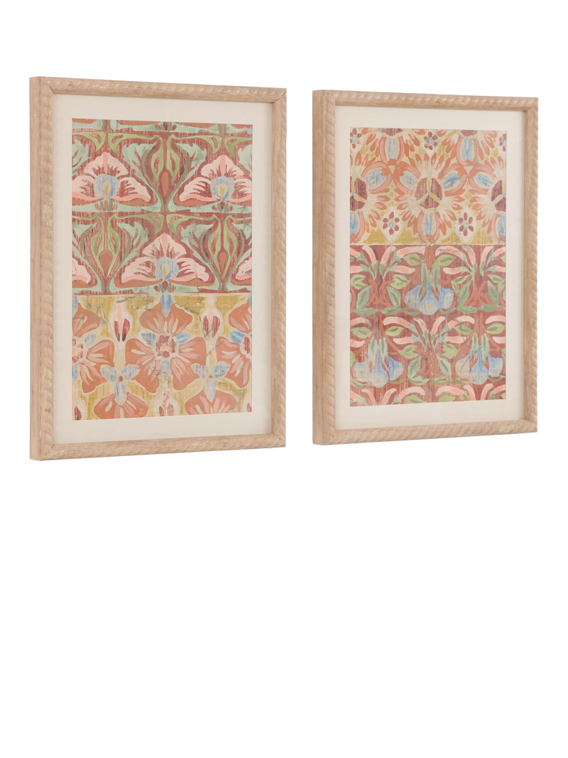 John Lewis floral print set of two 40x30cm, UK version