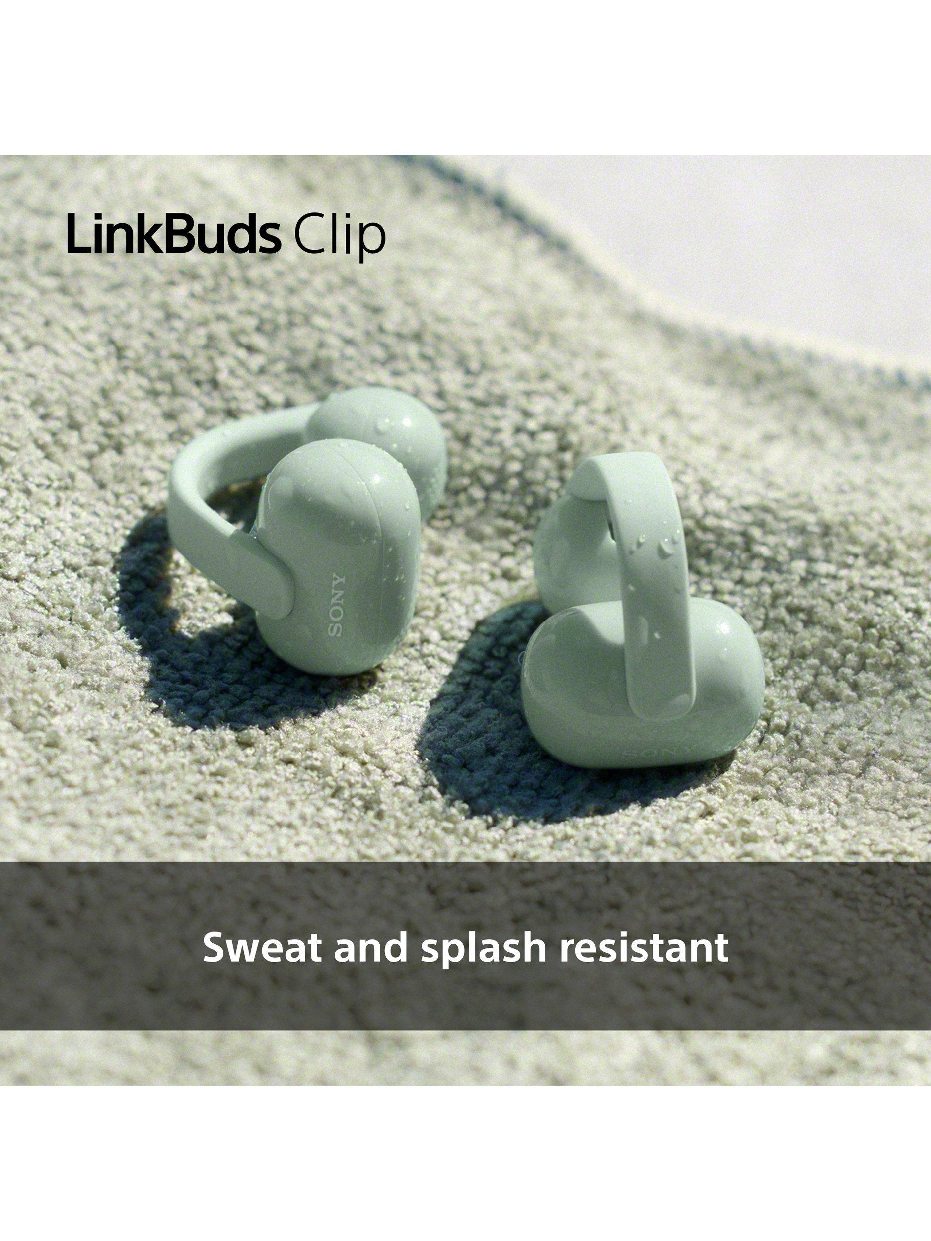 Sony LinkBuds Clip true wireless open-ear headphones (British brand)