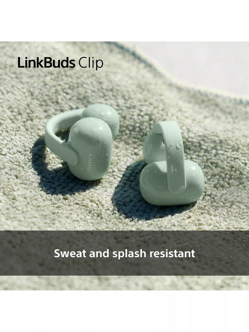 Sony LinkBuds Clip true wireless open-ear headphones (British brand)